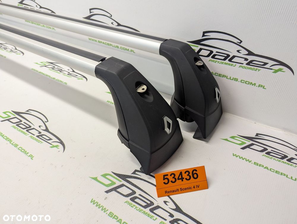 Bagażnik dachowy bazowy belki poprzeczki Renault Scenic 4 IV