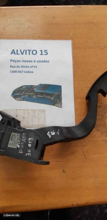 Pedal de Acelerador Fiat Ducato 3.0 2013 - 2