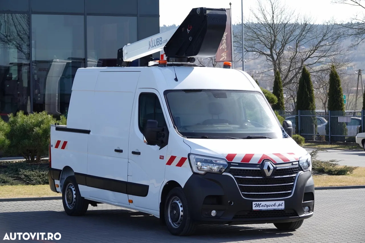 Renault MASTER / BASKET LIFT - 10 metri / 2021 / TABLA + LIFT / DUPA CONTRACTUL DE SERVICE / - 11