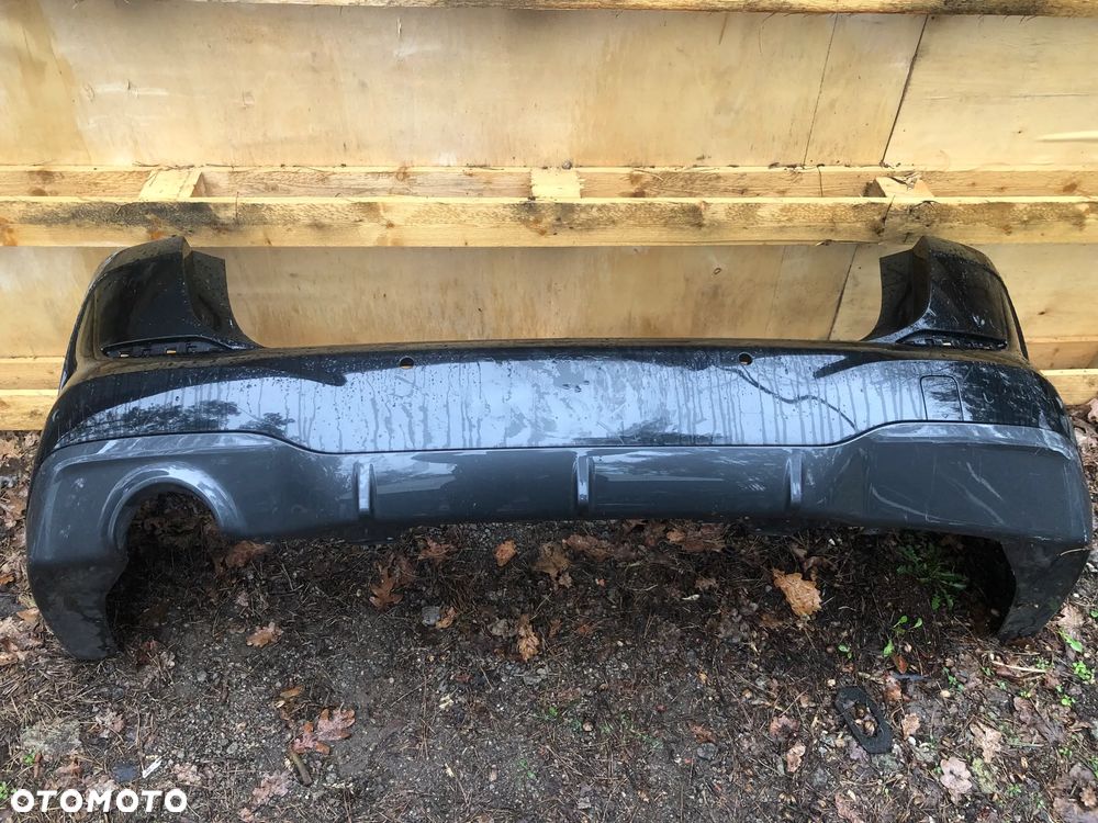 ZDERZAK Tylni - BMW Serii 2 (F44) - M pakiet - Czarny / Szary - 8075426 - 1