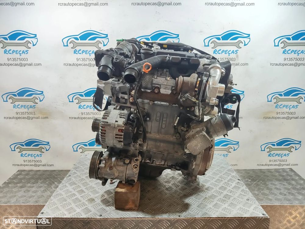 Motor Completo PSA Peugeot Citroen 9HX 9H02 9HV 1.6HDi 16v 90cv Injeção Bosch - 7