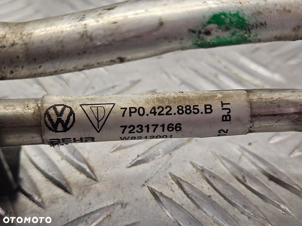 VW TOUAREG 7P CAYENNE Q7 10-18R CHŁODNICA CHLODNICZKA WSPOMAGANIA 7P0422885 - 2