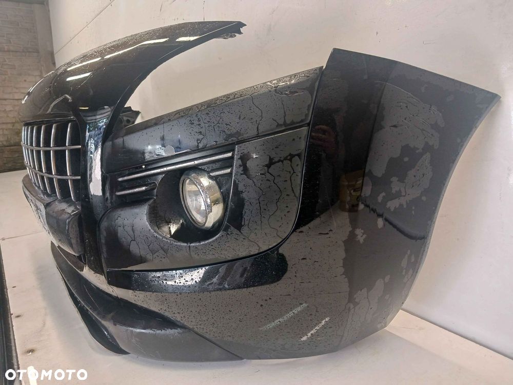 + ZDERZAK PRZÓD PRZEDNI PEUGEOT 3008 KTVD CZARNY HALOGENY - 2