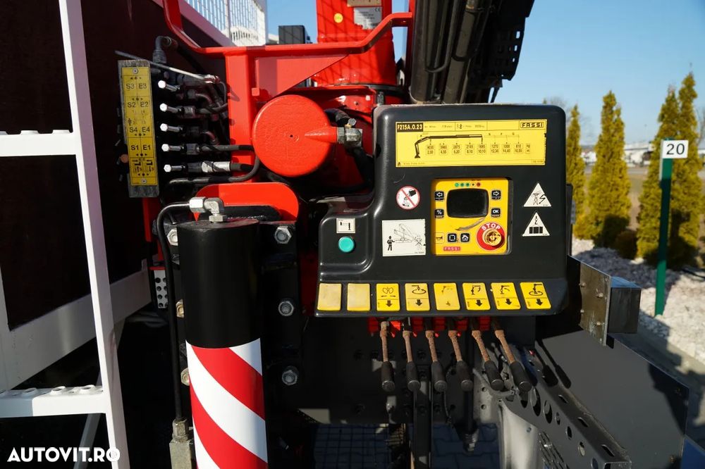 Renault C 430 / 6x4 / 7,2 M LIVRARE + CUPĂ FASSI F215A / EXTENSIE 10 M / RADIOCOMANDĂ / FURCĂ / ROTATOARE - 22