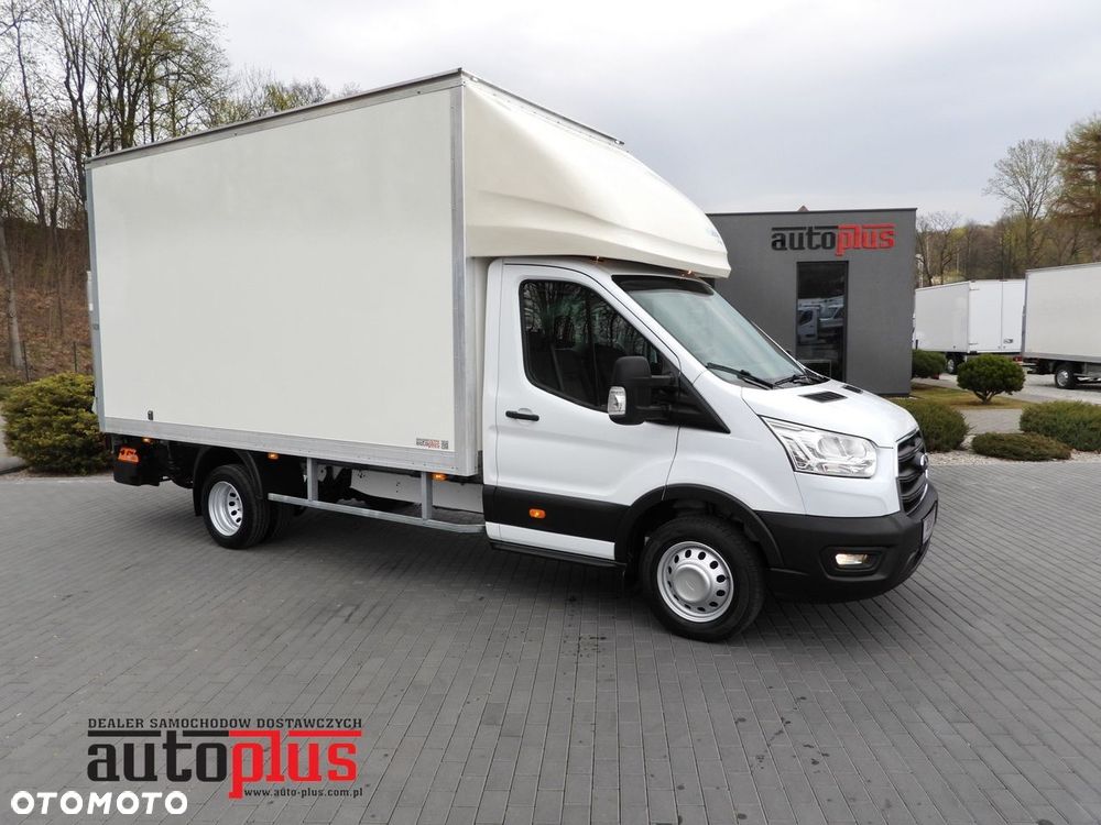 Ford TRANSIT KONTENER WINDA 8 PALET TEMPOMAT NAWIGACJA BLIŹNIACZE KOŁA KLIMATYZACJA  130KM - 2