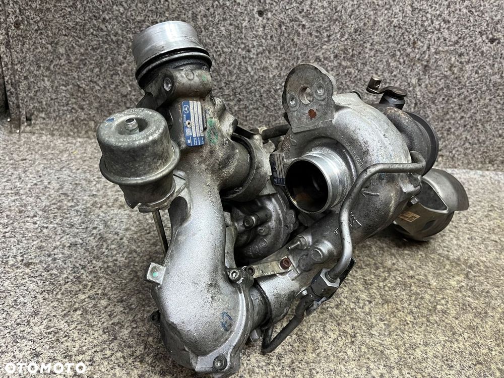 Turbiny turbina turbo gruszka W204 2.2 CDI Biturbo 651 651.911 KOMPLET W212 - 4