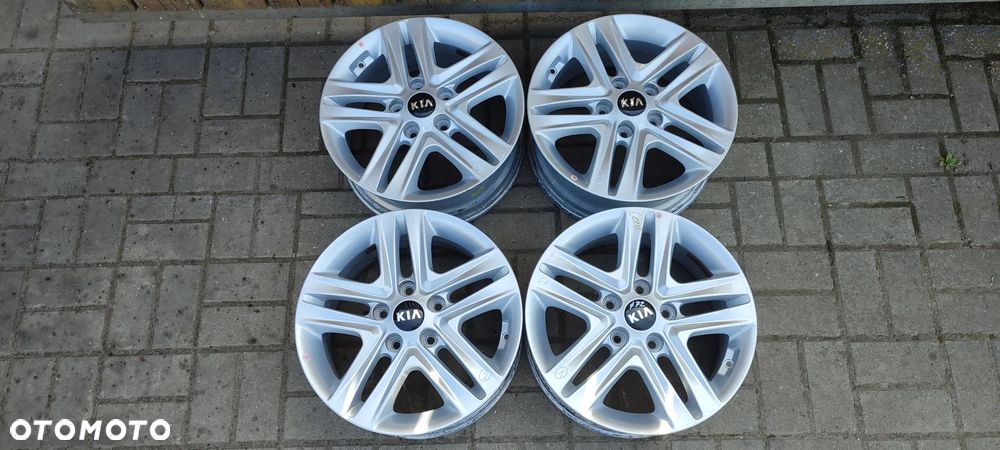 52910J7200 FELGI ALUMNIOWE 5x114.3 6.5Jx16 CALI ET50 fi 72 KIA CEED VEGA HYUNDAI I30 TUSON KOMPLET 4 SZTUKI - 1
