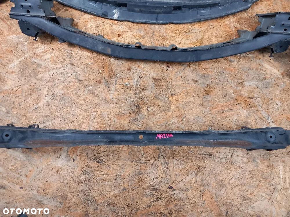 Pas Przedni Wzmocnienie Belka Chłodnice Komplet Mazda 6 II Lift 2011r 2.2 D 179 KM - 7