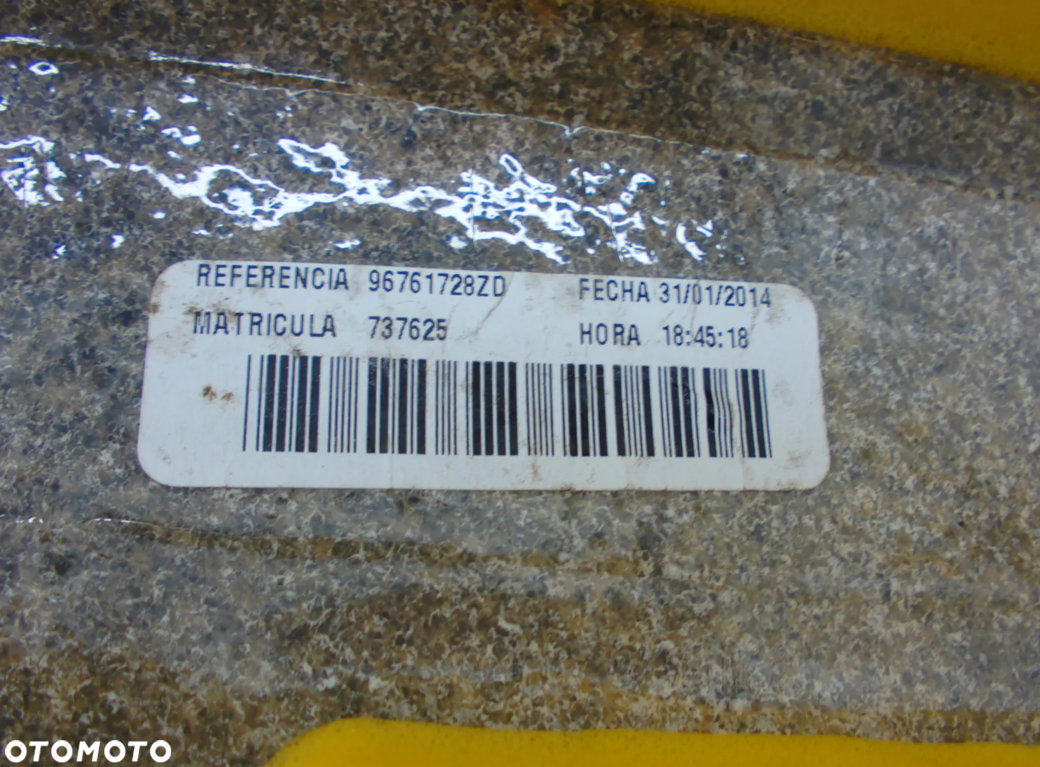 Citroen Berlingo II Podłoga Dywan Wykładzina - 5