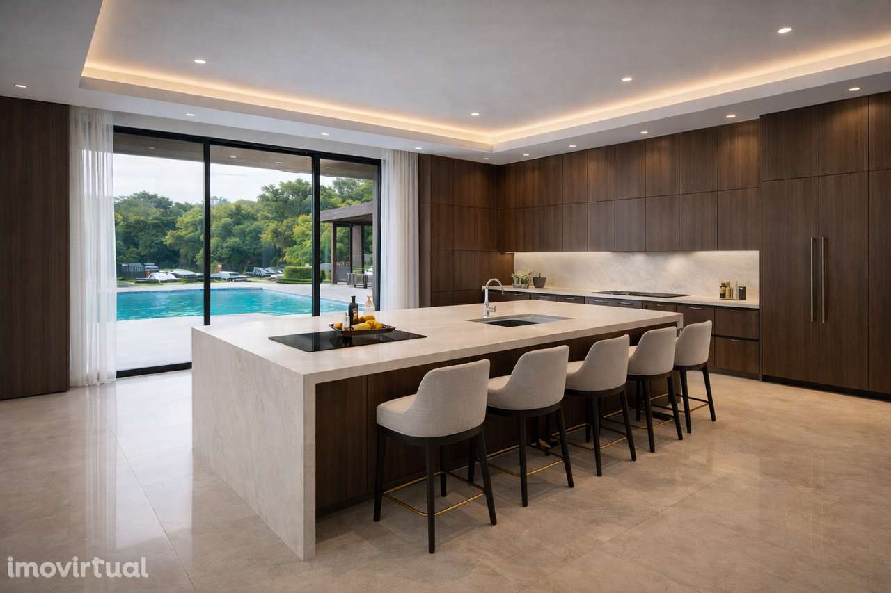 Moradia isolada T8 com 6 Suítes, Piscina, Garagem com 110m2 - Grande imagem: 3/22