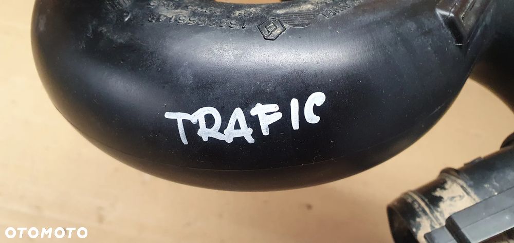 Rura dolot wlot kanał powietrza Opel Vivaro B Trafic III 1.6 DCI 165555514R 93451665 - 8