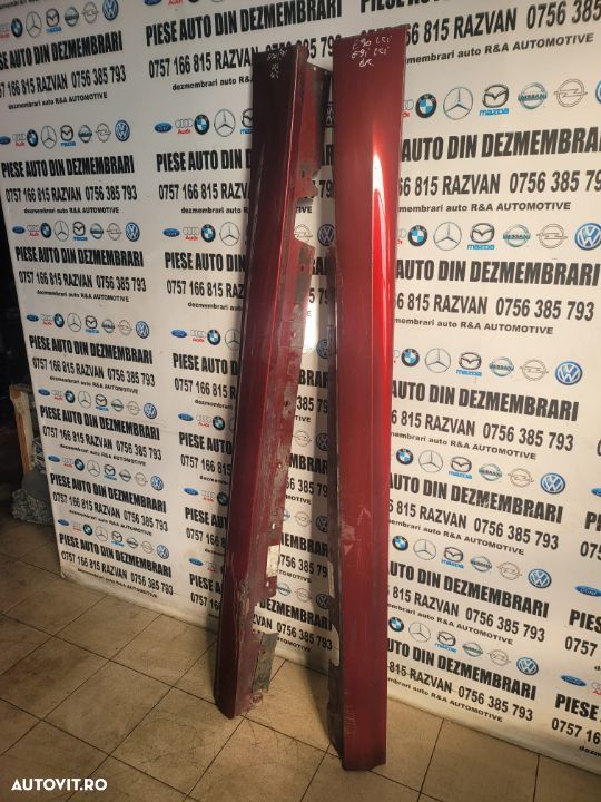 Praguri Ornament Prag Stanga Dreapta Bmw E90 E91 Lci Facelift Livram Oriunde In Tara - 4
