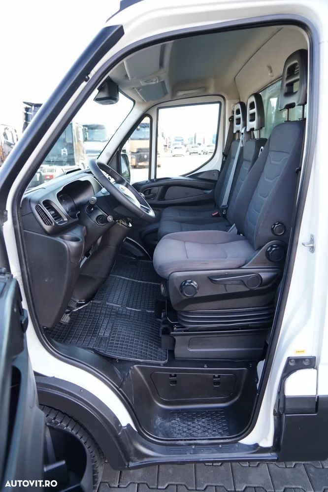 Iveco 35-160 / CONTAINER - 4,3 M / platformă elevatoare SORENSEN - 750 KG / MANUALĂ / IMPORTATĂ / EURO 6 - 21