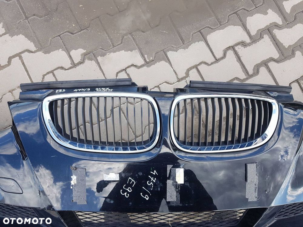 BMW 3 E93 E92 06-09r ZDERZAK PRZEDNI PRZÓD 475 475/9 BLACK SAPPHIRE - 15