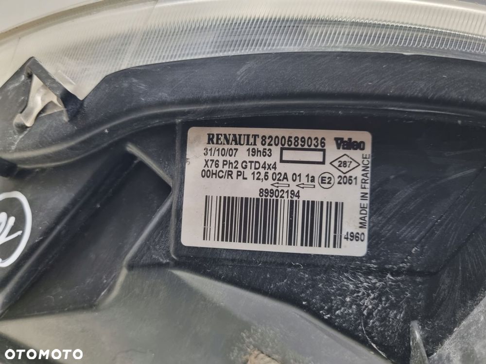 LAMPA LEWA Renault Kangoo I LIFT 4x4 PRZEDNIA lewy przód EUROPA 8200589036 - 2