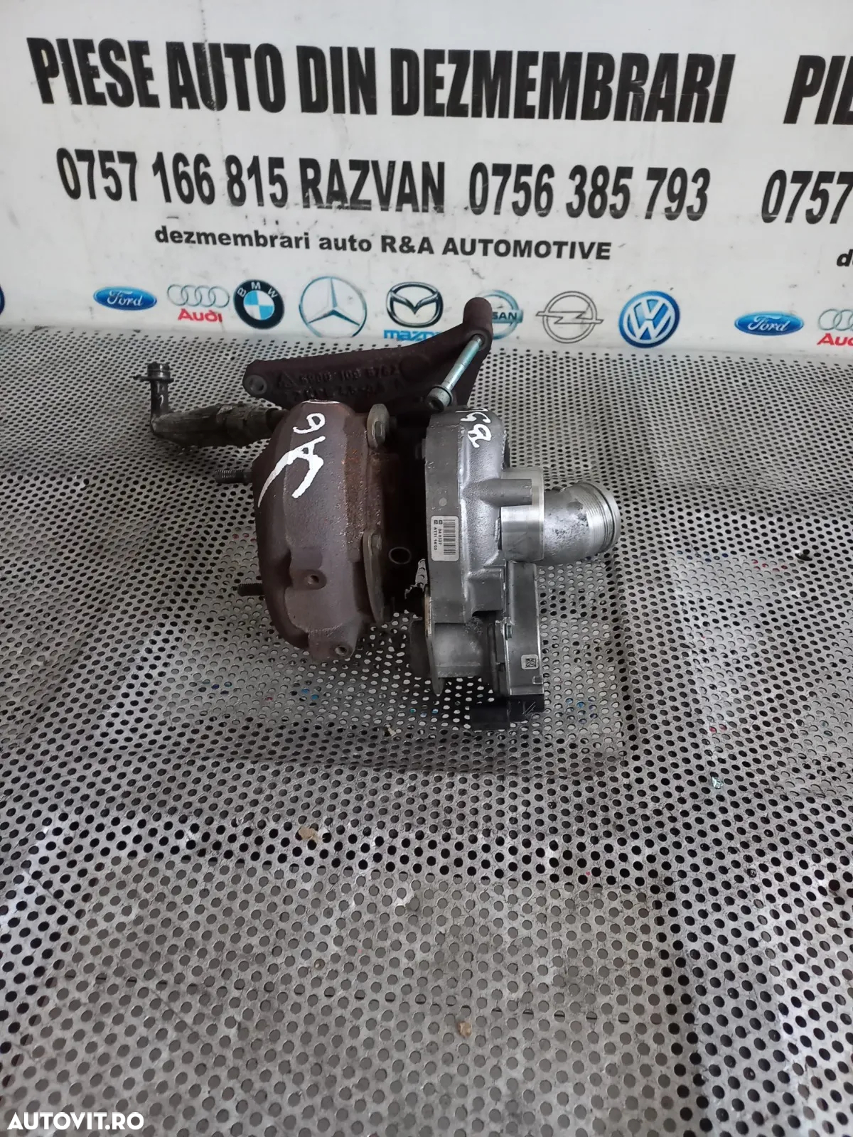Turbo Turbina Audi A6 C6 A4 B7 2.7 Tdi Euro 4 Motor BPP BSG Cod T - Dezmembrari Arad - 7