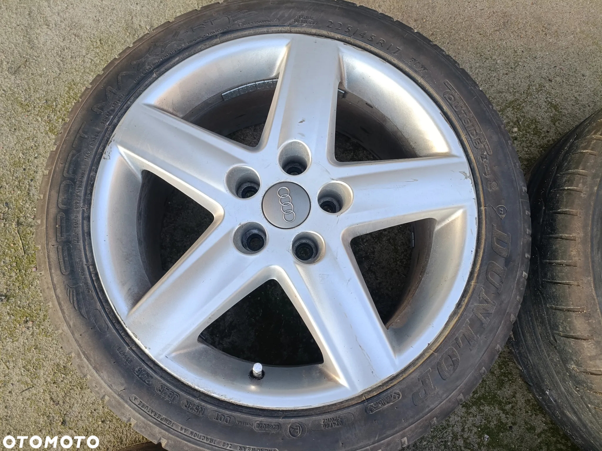KOŁA ALUMINIOWE AUDI 17" - 5