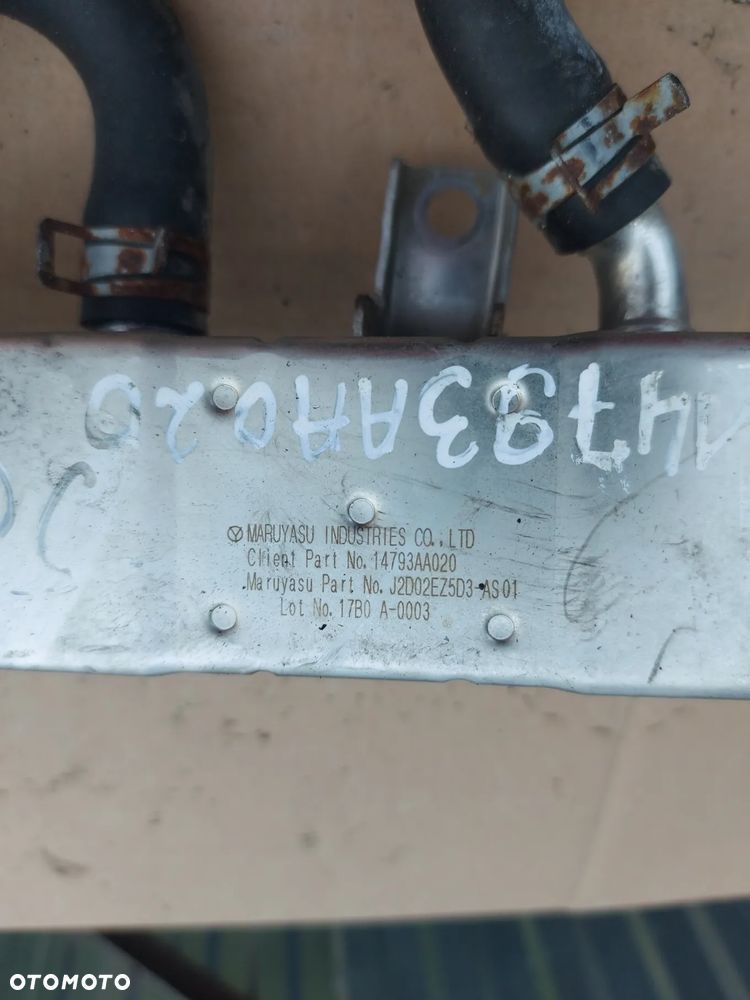 Chłodnica spalin Subaru Legacy V 2.0d 14793AA020 J2D02EZ5D3 - 2