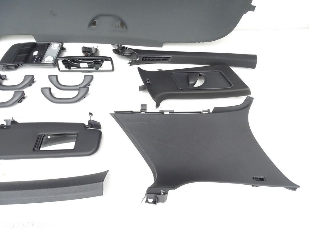 PODSUFITKA KOMPLETNA CZARNA 5K4867501BD VW GOLF VI GTI GTD 5D HB - 12