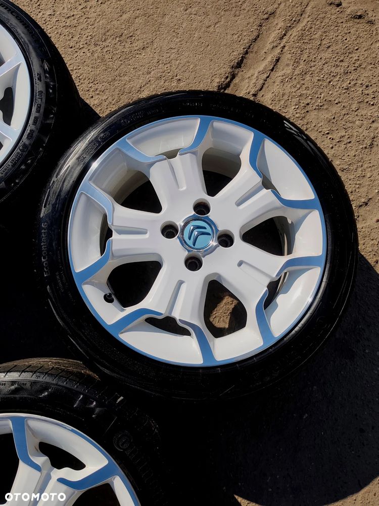 4x108 Felgi Aluminiowe Alufelgi ORYGINALNE 17 Koła Letnie Lato CITROEN DS3 AIRCROSS C3 PLURIEL PICASSO PEUGEOT 208 301 207 6mm 22r. Białe Legnica ALU-RAD 205/45 - 6