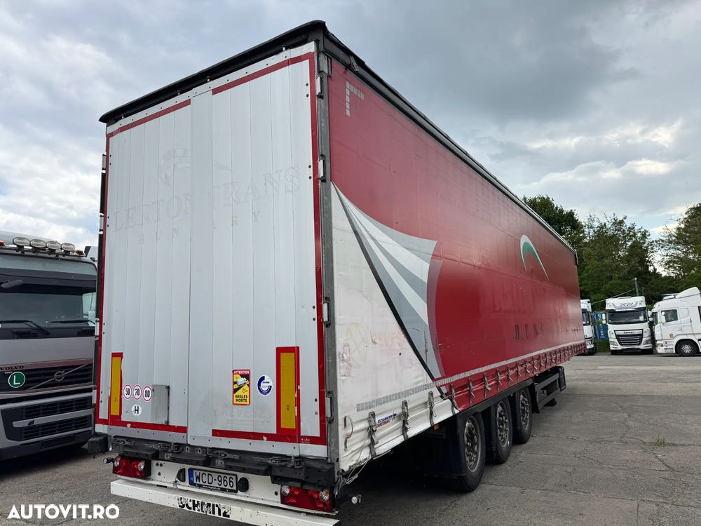 Schmitz Cargobull mega, liftanta, anvelope noi /55, ALCOA, scanduri aluminiu, finantare - 4