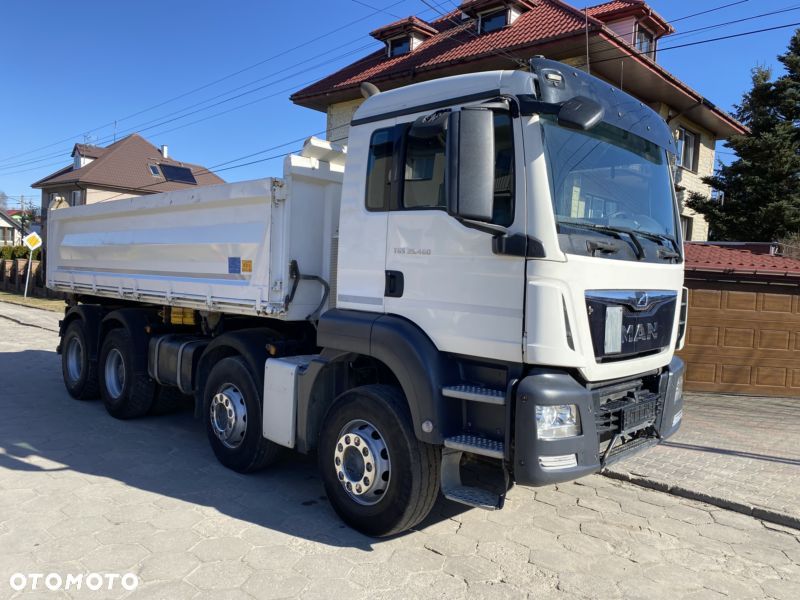 MAN TGS 35.460 kipper meiller import z Niemiec - 2