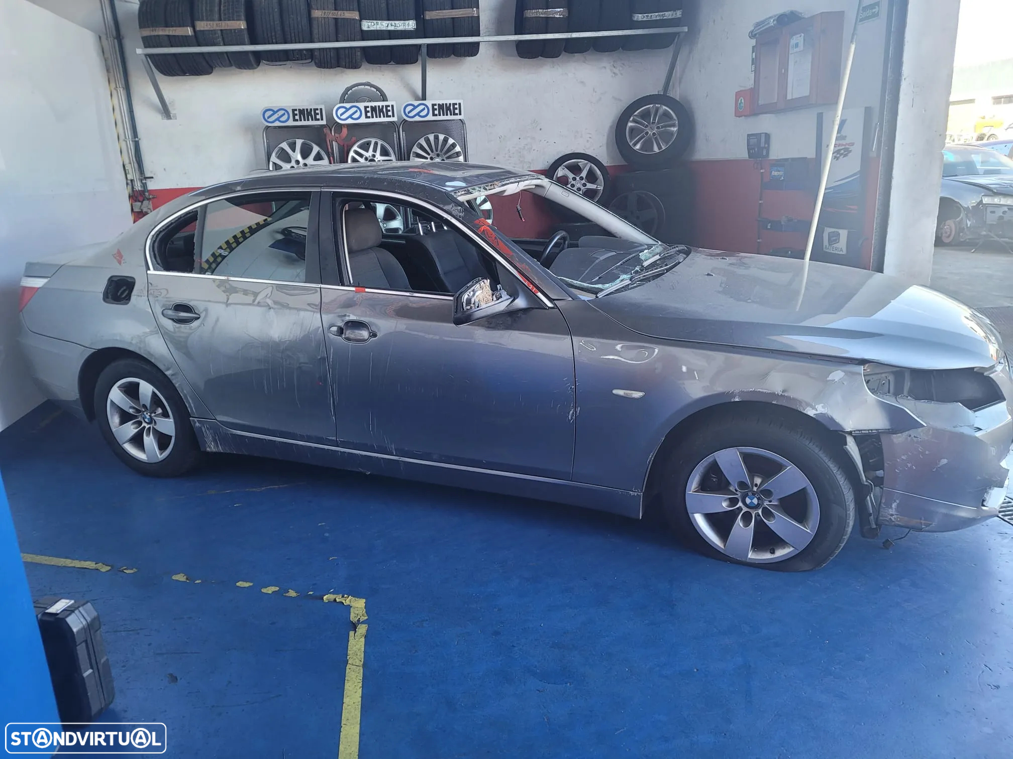 BMW 520 D Restyling de 2010 ás peças - 2