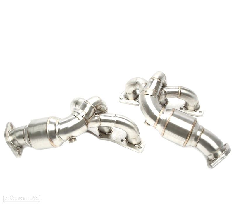 COLECTORES DE ESCAPE INOX PORSCHE BOXSTER 981 13-16 - 2