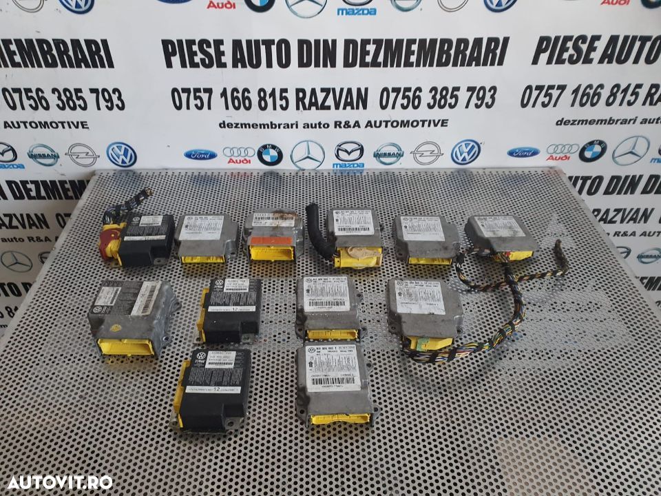 Calculator Modul Airbag VW Passat B6 Golf 5 Touran Seat Skoda - 1