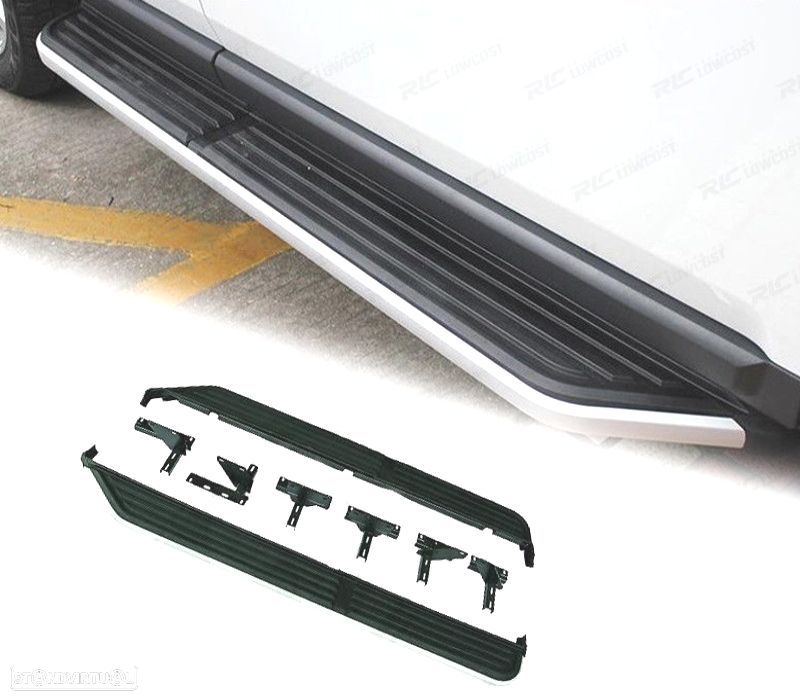 ESTRIBOS LATERAIS LANGE ROVER DISCOVERY III IV 3 5 PORTAS 04-18 - 3