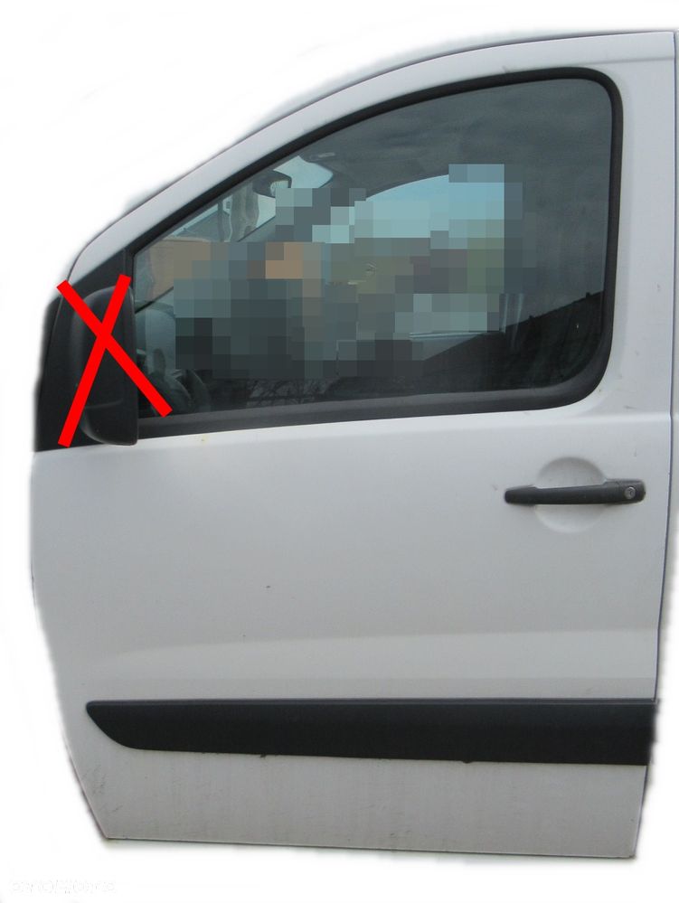 CITROEN JUMPY II SCUDO EXPERT DRZWI PRZÓD PRZEDNIE LEWE - 1