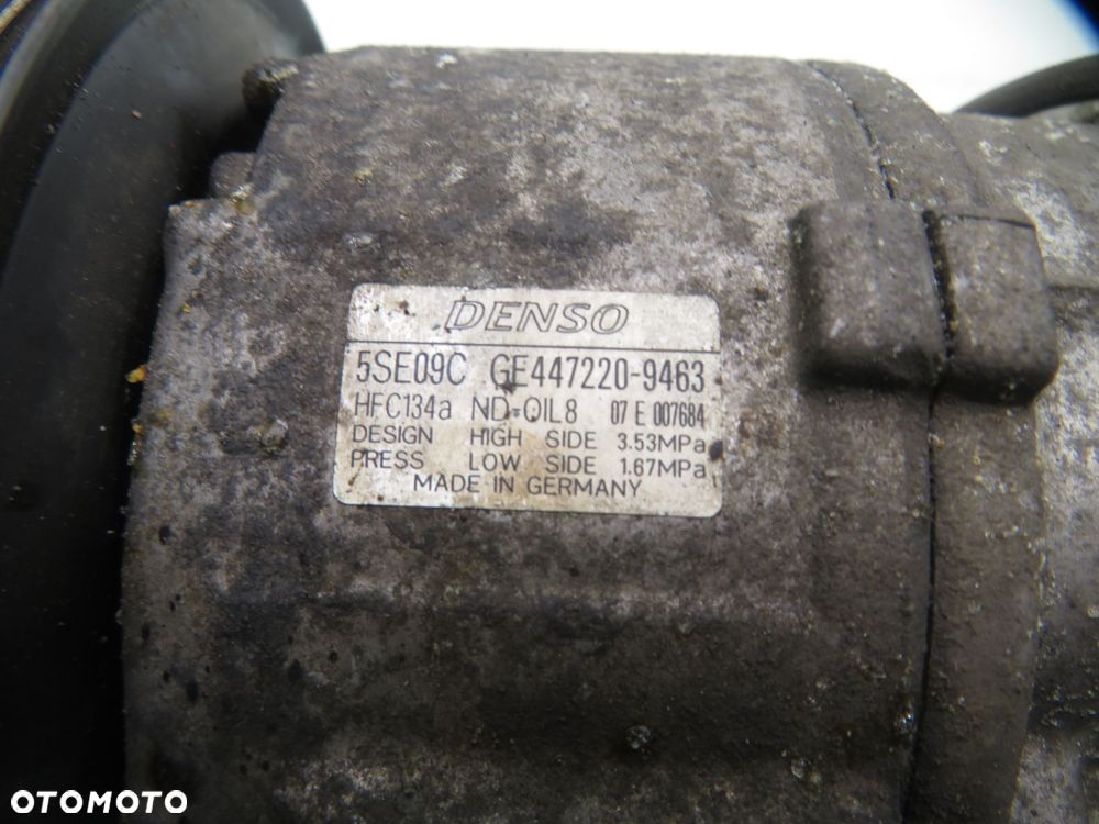KOMPRESOR KLIMATYZACJI TOYOTA YARIS I 1.0 VVT- i 4472209463 5SE09C - 6