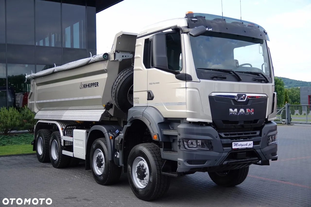 MAN TGS 41.480 / 8X6 / WYWROTKA TYLNOZSYPOWA  / BORDMATIC / KH KIPPER / AUTOMAT / FABRYCZNIE NOWY / 2025 / - 9