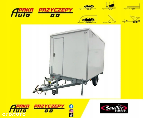Wark Satellite - TYP 320, Przyczepa socjalna, DMC 1000 KG