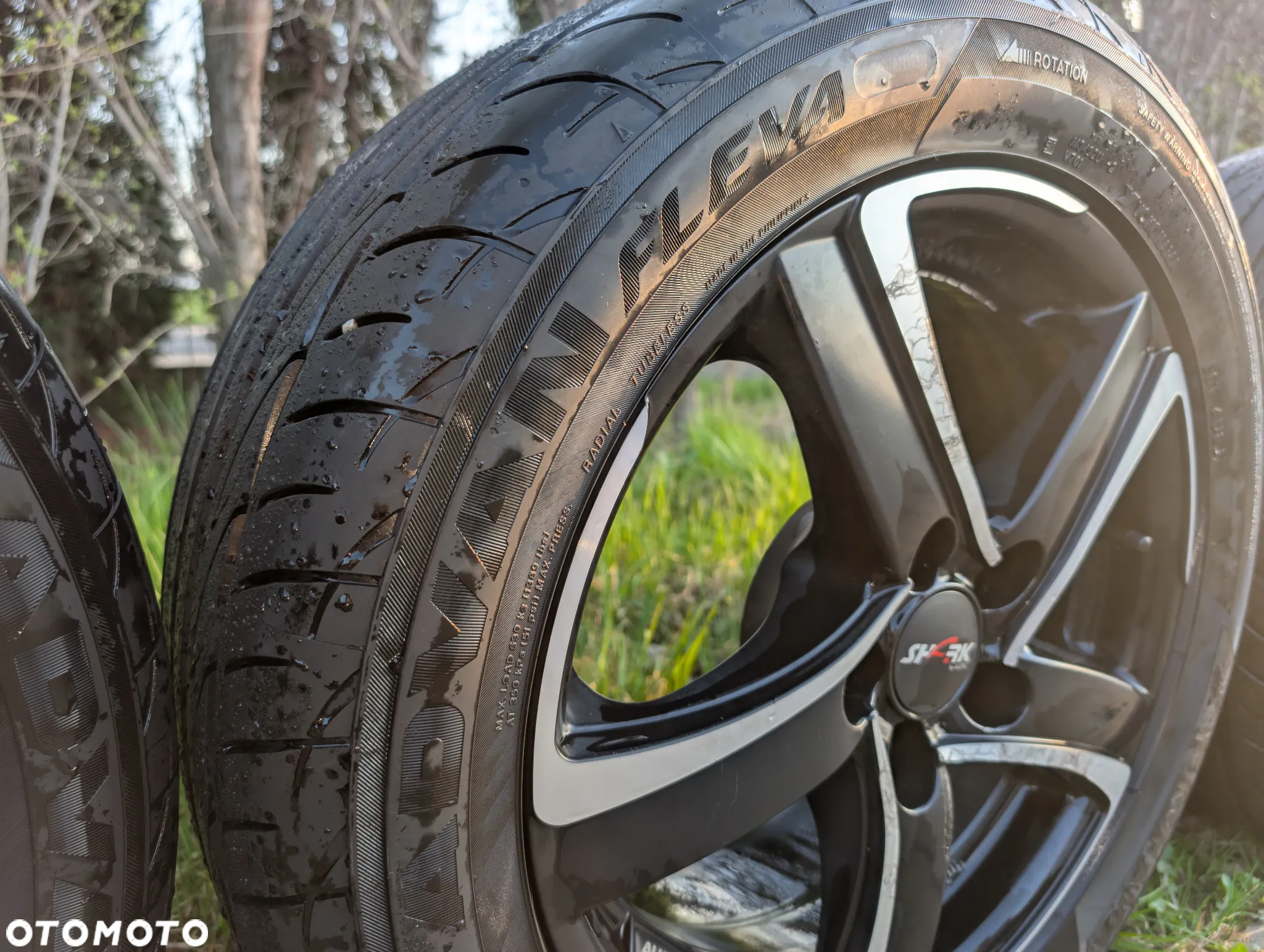 FELGI ALUTEC SHARK 7Jx16H2 + OPONY YOKOHAMA V701 225/50R16 92W - 8