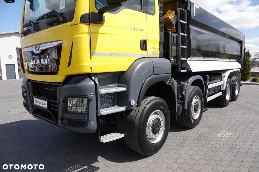 MAN TGS 41.460 / 8X8 / WYWROTKA TYLNOZSYPOWA / MANUAL / HARDOX / KH-KIPPER / 2017 ROK / - 20