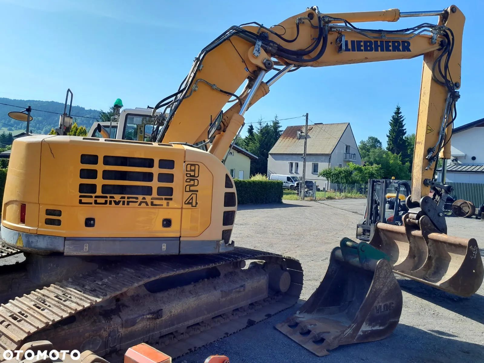 Liebherr R924 Litronic Compact, ramię 3x łamane, Klima, bez DPF - 1