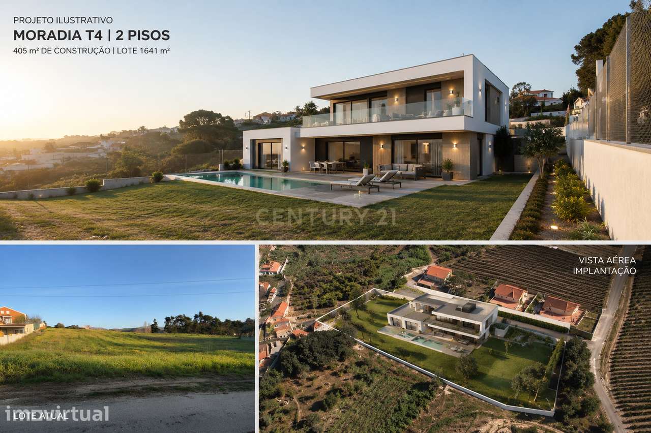 TERRENO URBANO COM 1.620 m² | CARVALHAL – TURCIFAL | TORRES VEDRAS - Grande imagem: 2/11