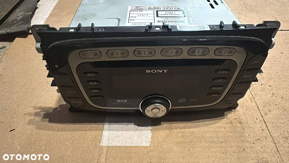 radio sony ford mondeo mk4 s-max mk1 lift - 1