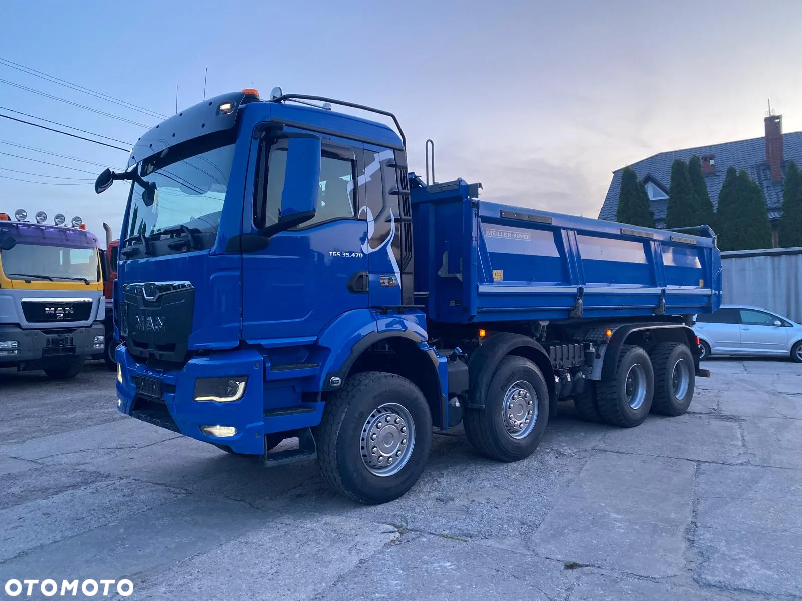 MAN TGS 35.470 8x4 Meiller Kipper + Bordmatik / Retarder / Jak Nowy - 13