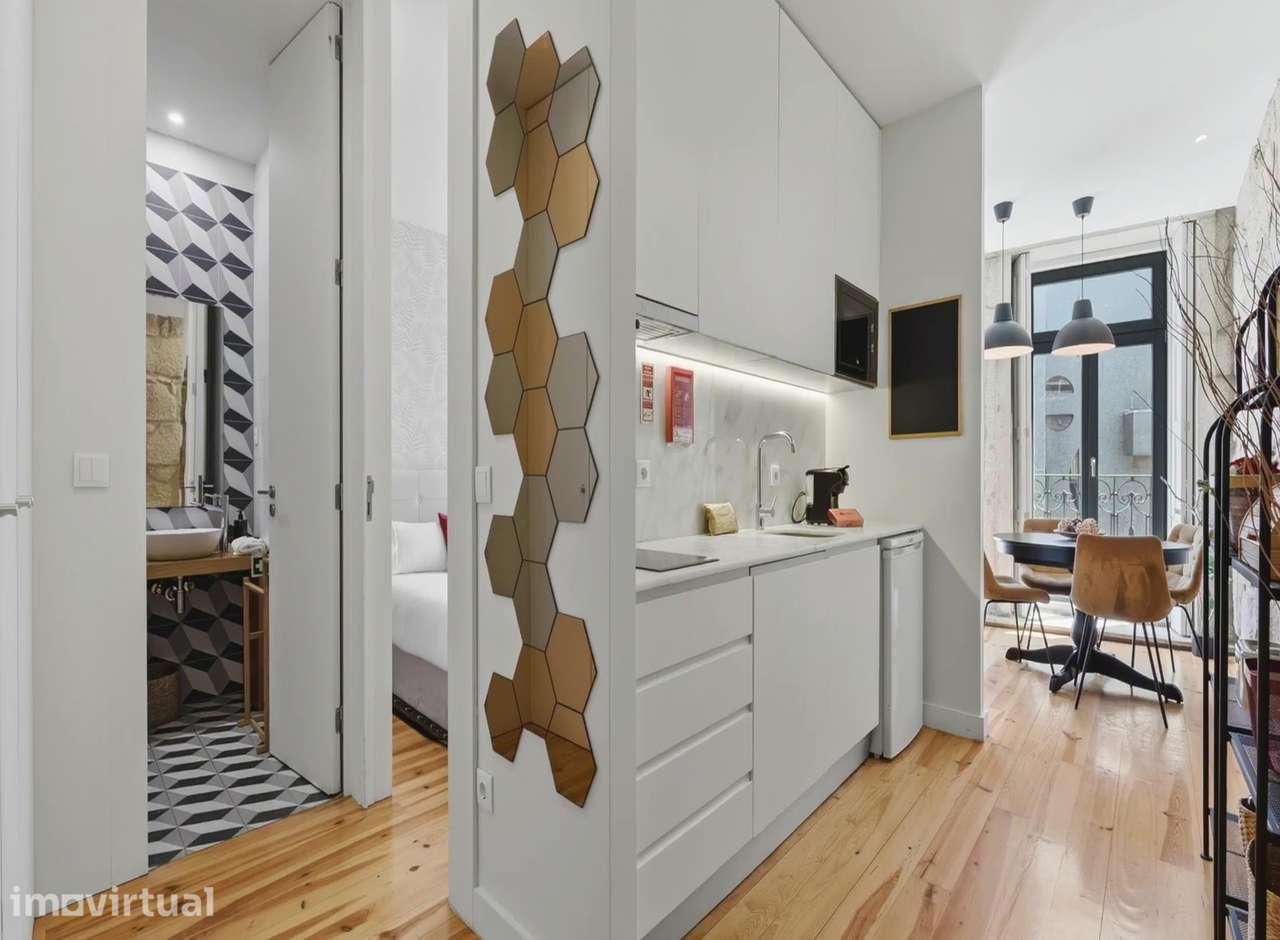 Apartamento T0 com ar condicionado em Cedofeita - Grande imagem: 2/11