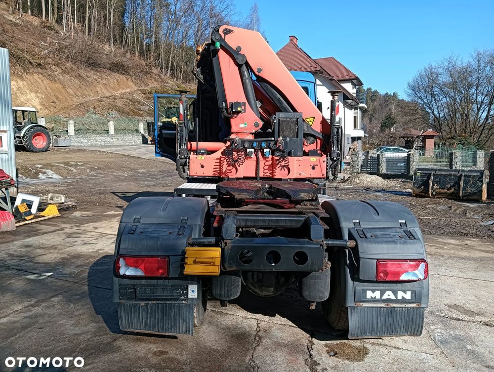 MAN TGS 18.400 + Palfinger PK 22002 | Żuraw 22tm | Pilot | 417tys km | Euro 5 | HDS | ciągnik siodłowy dźwig podnośnik - 10
