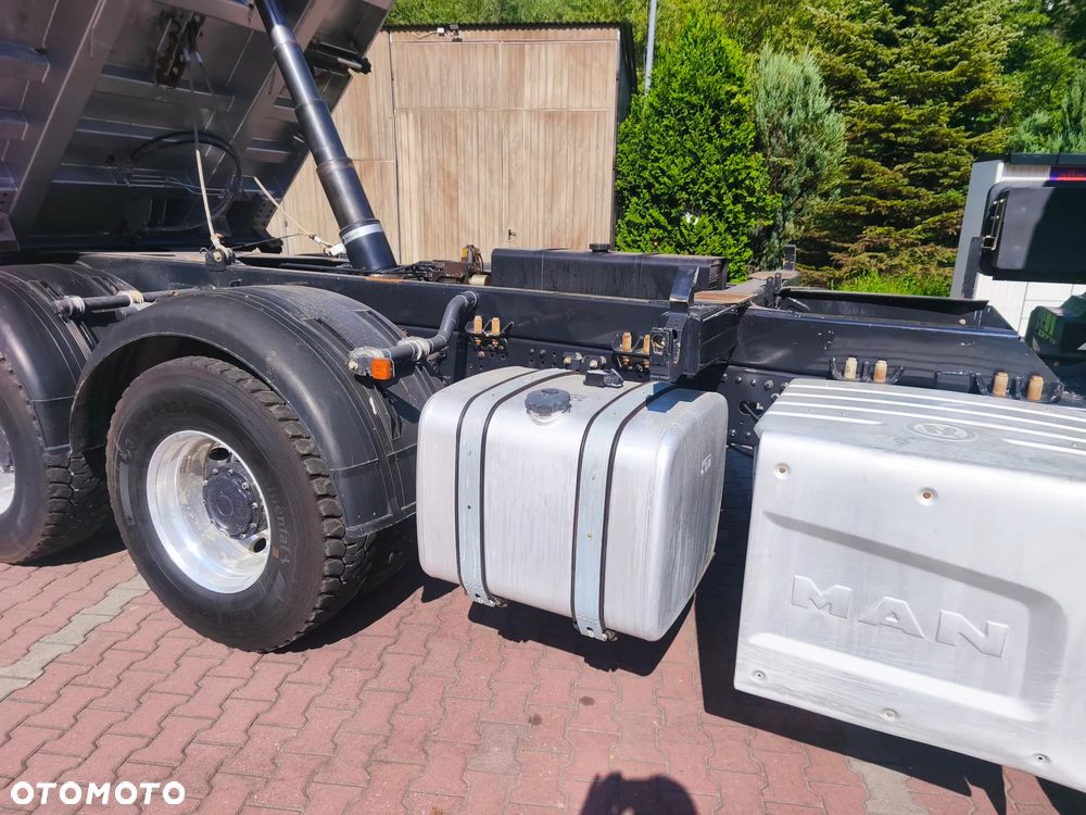 MAN TGS 26.480 6x4 6x6 wywrotka burtmatic hydroburta alumfelgi - 8