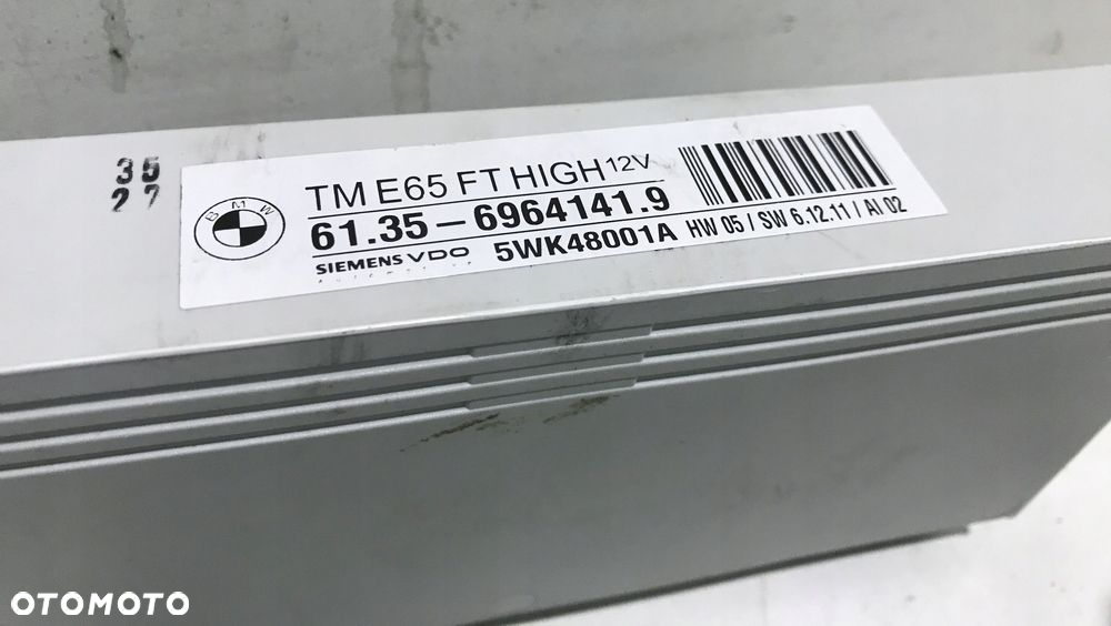 STEROWNIK MODUŁ DRZWI 6964141 PRZÓD LEWY BMW E65 - 2