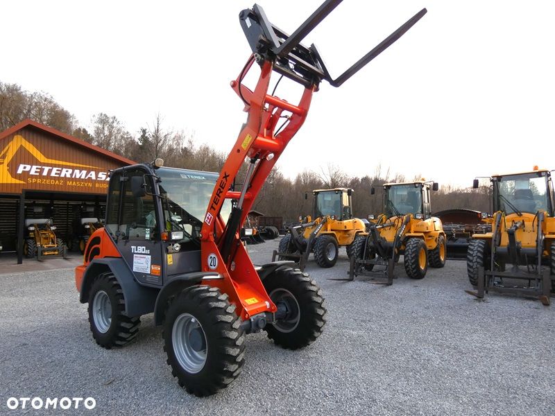 Terex TL80AS Z Niemiec / 483mtg Praktycznie NOWA Ładowarka ! / - 38
