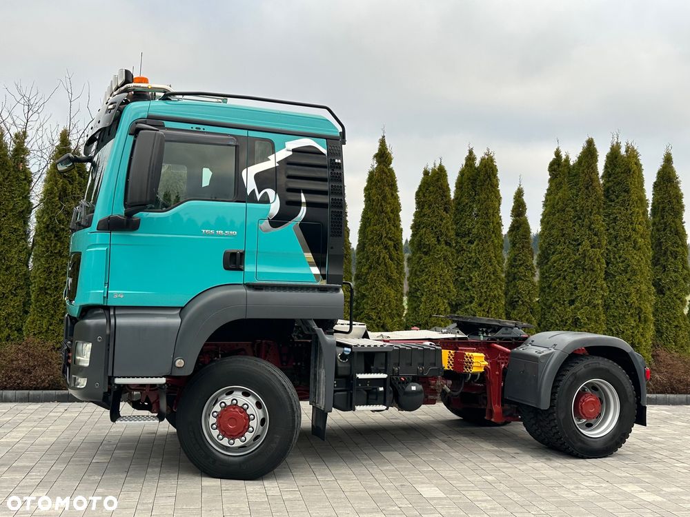 MAN / TGS / 18.510 / 4x4 / STAŁY NAPĘD + REDUKTOR  / ALLROAD / - 10
