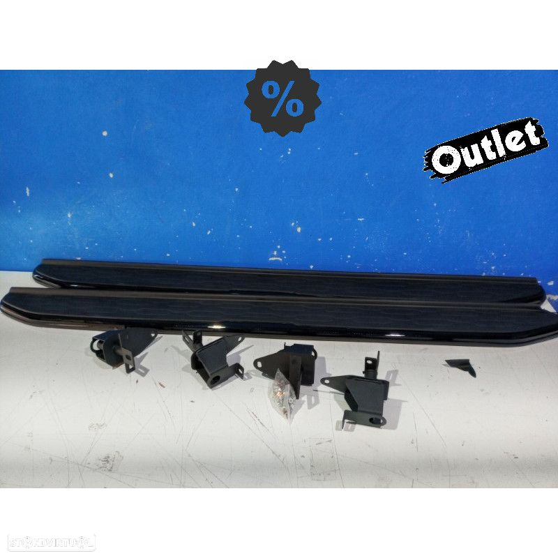C024092C1 ESTRIBOS LATERAIS RANGE ROVER EVOQUE 10-16 PRETO PRESTIGE - 7