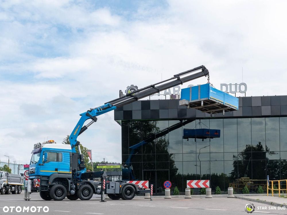 MAN TGA 33.480 6x6 PALFINGER PK 60002 HDS Żuraw Siodło Ciągnik - 2