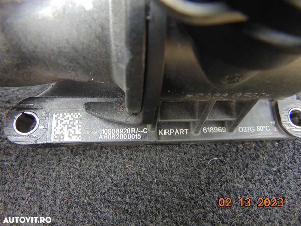 carcasa termostat Renault 1.5 euro 6 Mercedes dacia Nissan qashqai megane 4 clio 5 kadjar scenic ka - 2