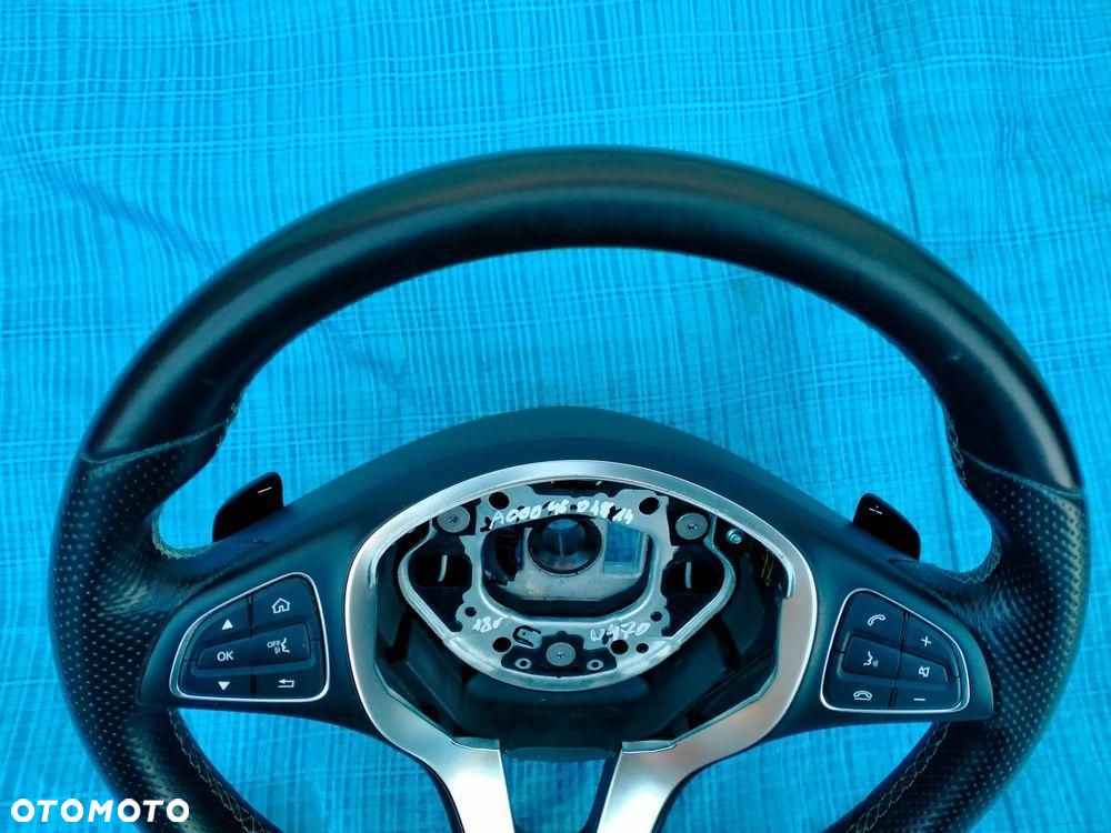 Mercedes X W470 Kierownica Łopatki skóra - 3